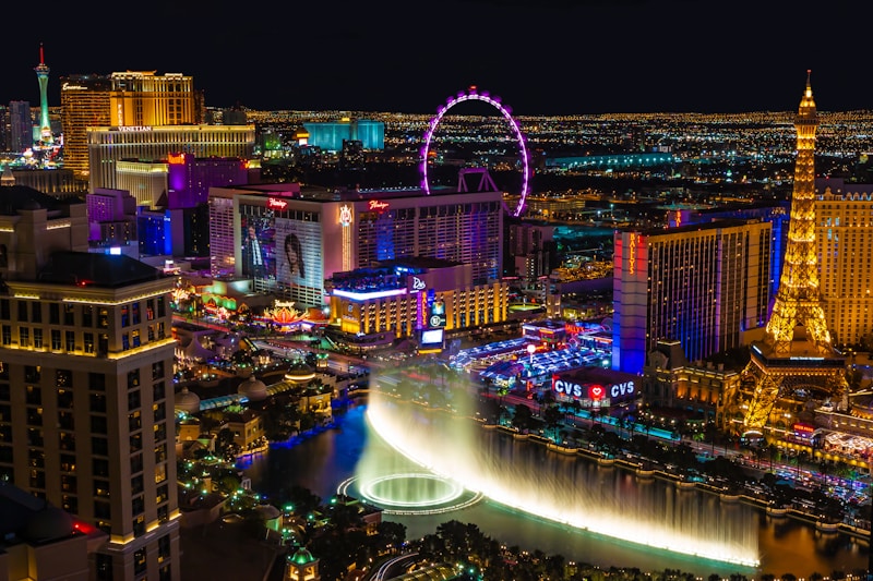 Las Vegas Strip de noche
